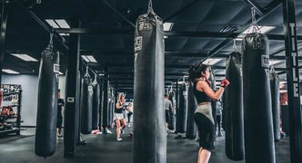 TITLE Boxing Club With Heavy Bags